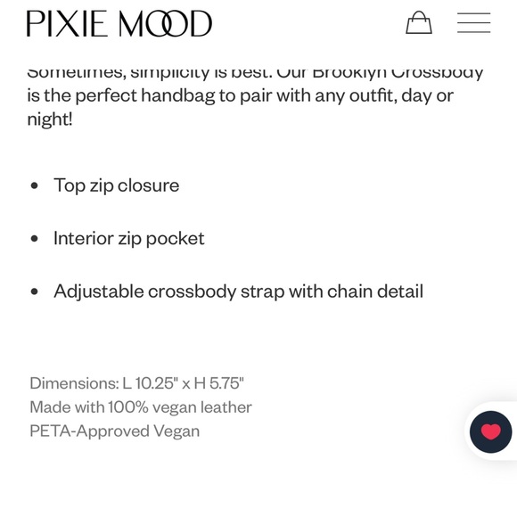 Pixie Mood Brooklyn Crossbody Bag - Picture 3 of 3